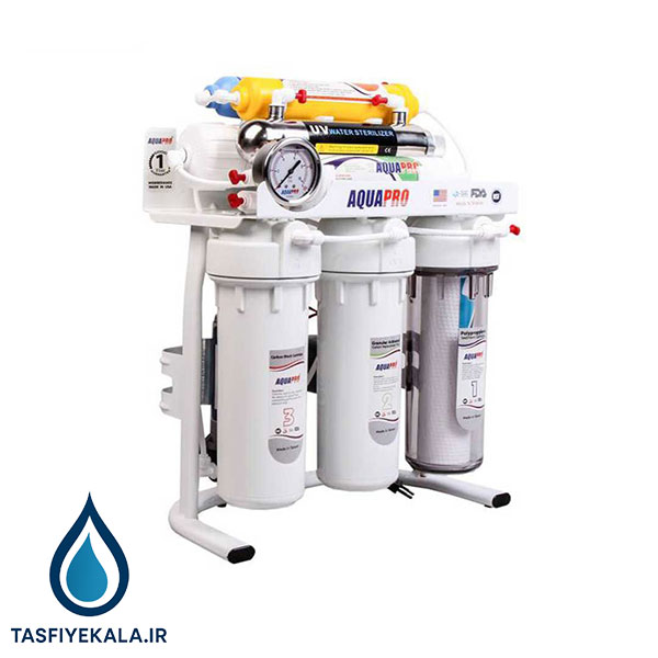دستگاه تصفیه آب آکوا پرو مدل RO8-ORP-UV