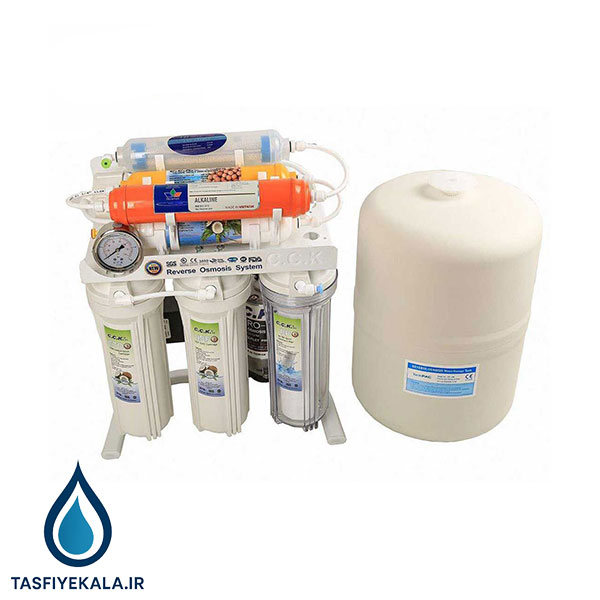 دستگاه تصفیه آب سی سی کا مدل CCK_RO+ORP+LIFE ENERGY