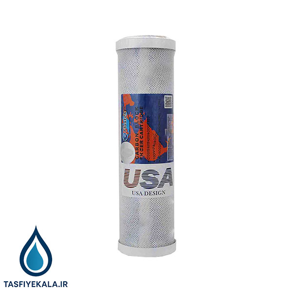 فیلتر کربن بلاک 10 اینچ فلاکستک (Fluxtec)