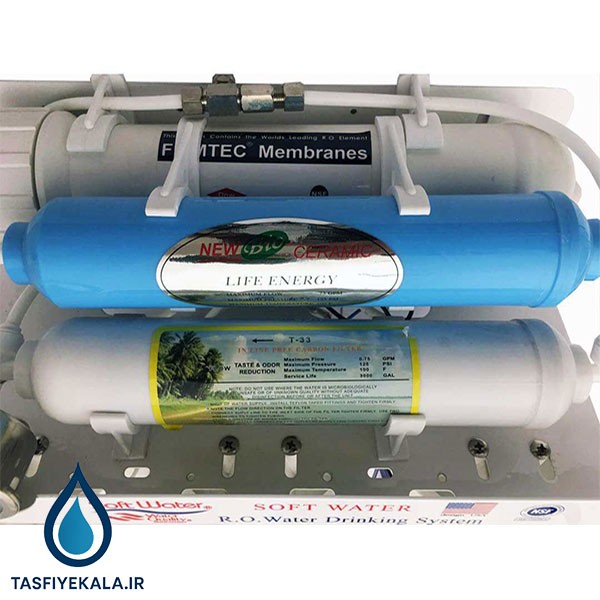 دستگاه تصفیه آب شش مرحله ای سافت واتر (Soft water)