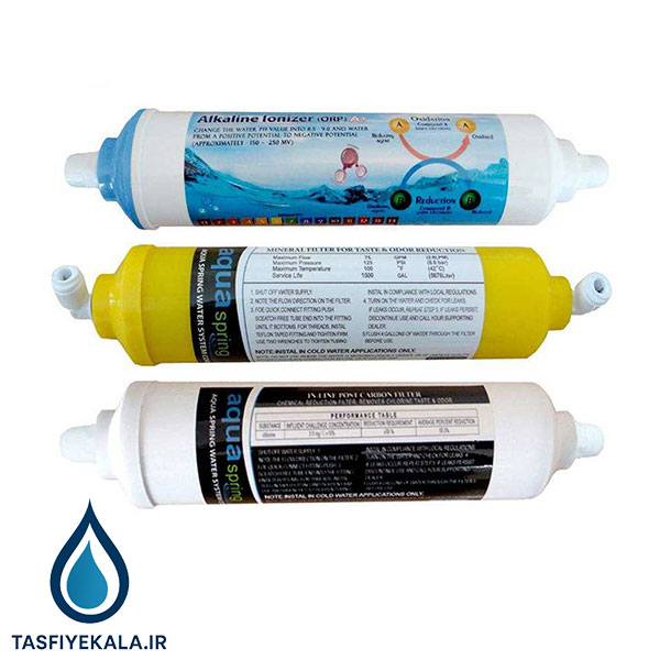 ست فیلترهای دستگاه تصفیه آب آکوآ اسپرینگ (Aqua Spring) مدل FS-313