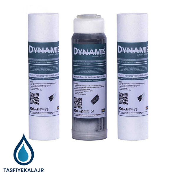 ست فیلترهای تصفیه آب داینامیس مدل Eco