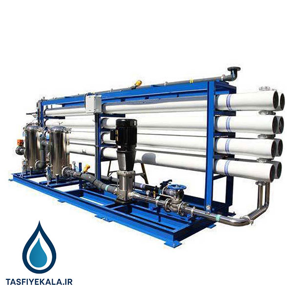 دستگاه تصفیه آب صنعتی RO با ظرفیت 450 متر مکعب