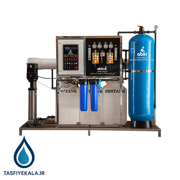 دستگاه تصفیه آب صنعتی RO با ظرفیت 10 متر مکعب