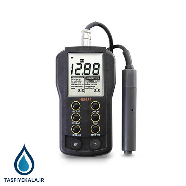 EC متر پرتابل هانا (HANNA) مدل HI8633