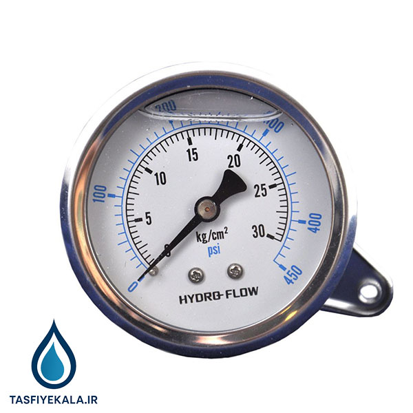 گیج فشار هیدرو فلو 450 PSI